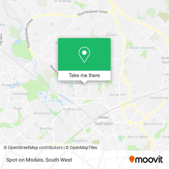 Spot-on Models map