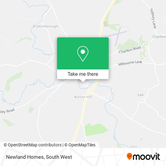 Newland Homes map