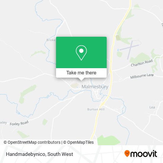 Handmadebynico map