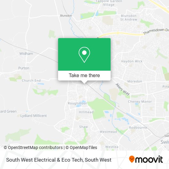 South West Electrical & Eco Tech map