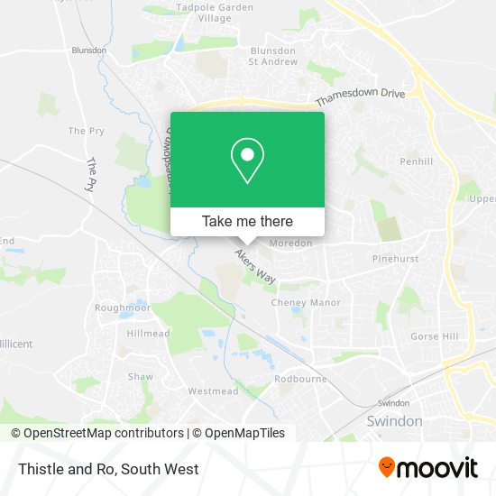 Thistle and Ro map