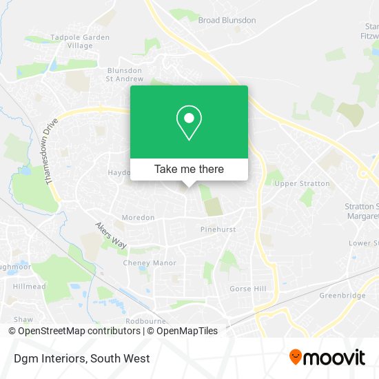 Dgm Interiors map