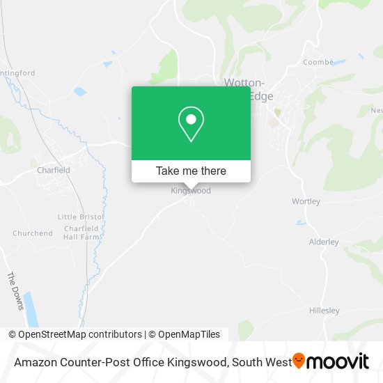 Amazon Counter-Post Office Kingswood map