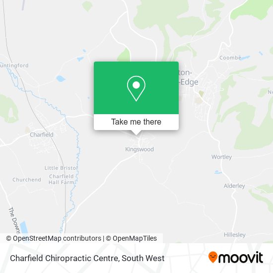 Charfield Chiropractic Centre map