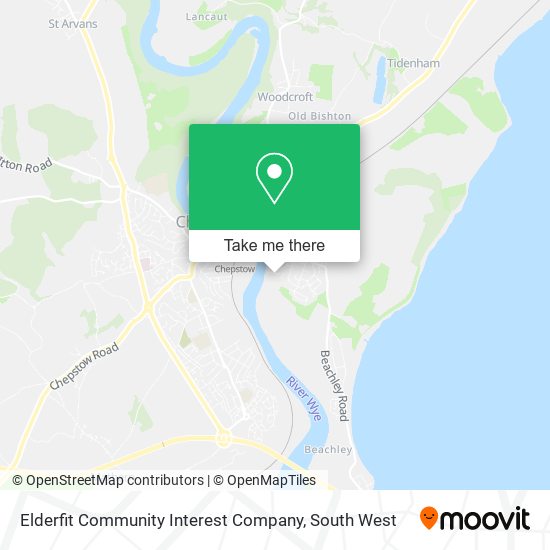 Elderfit Community Interest Company map