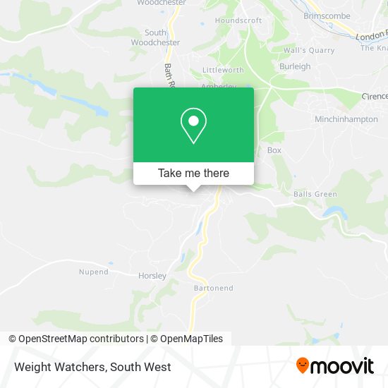 Weight Watchers map