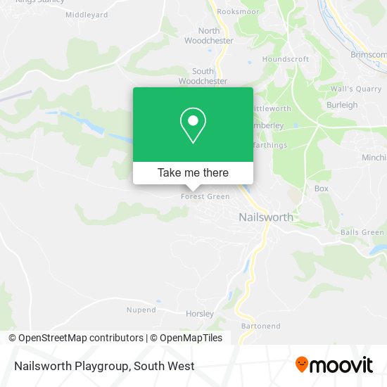 Nailsworth Playgroup map