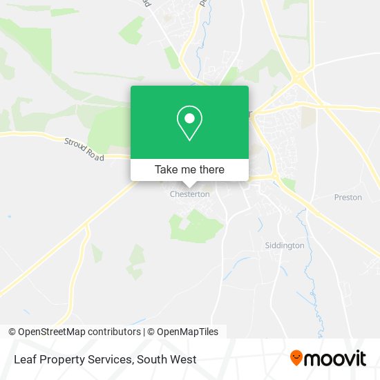 Leaf Property Services map