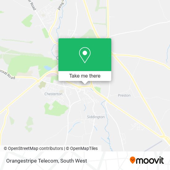 Orangestripe Telecom map