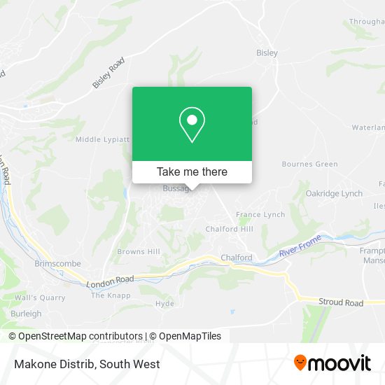 Makone Distrib map