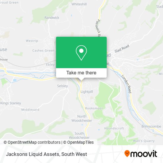Jacksons Liquid Assets map