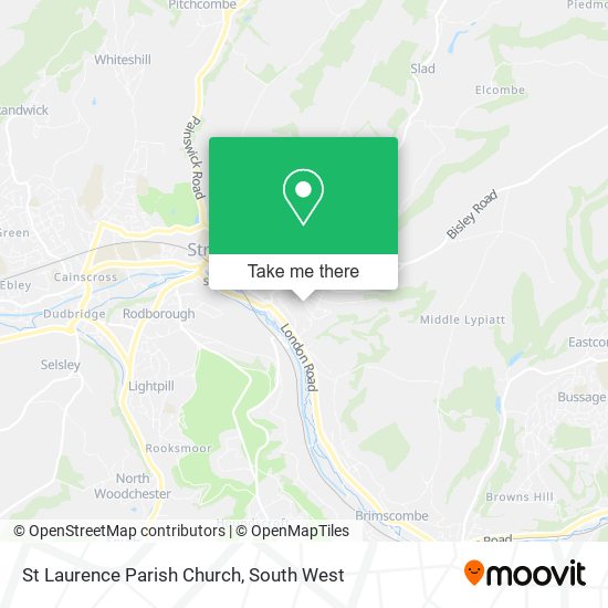 St Laurence Parish Church map