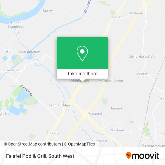 Falafel Pod & Grill map