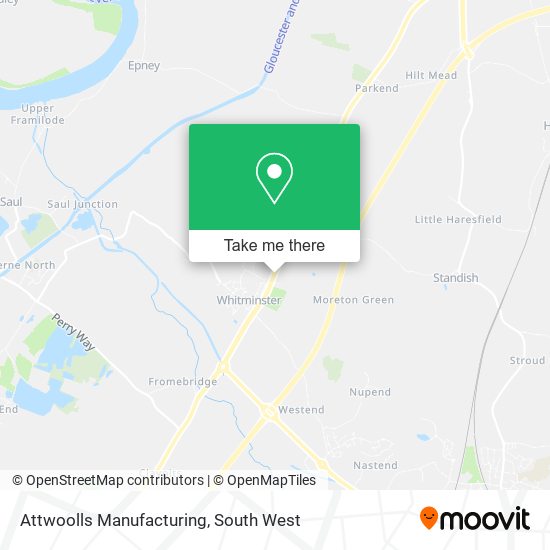 Attwoolls Manufacturing map