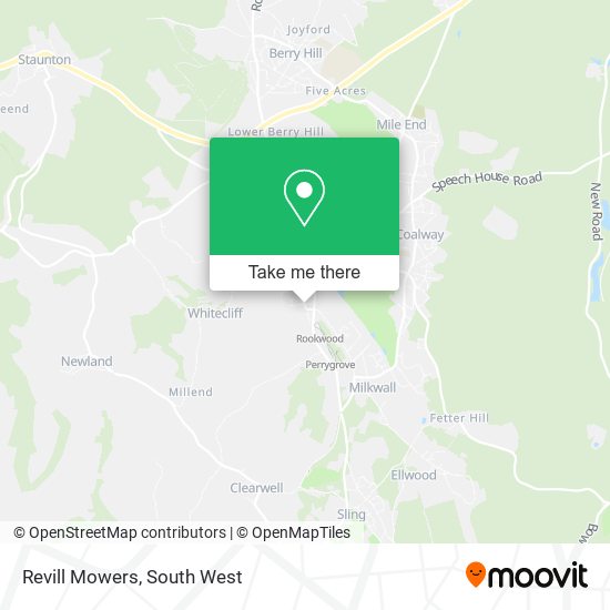 Revill Mowers map