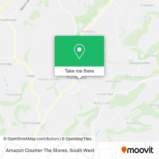Amazon Counter-The Stores map