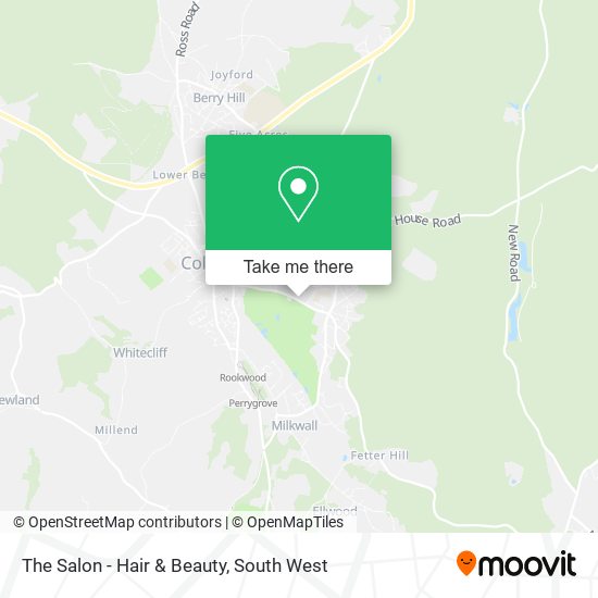 The Salon - Hair & Beauty map