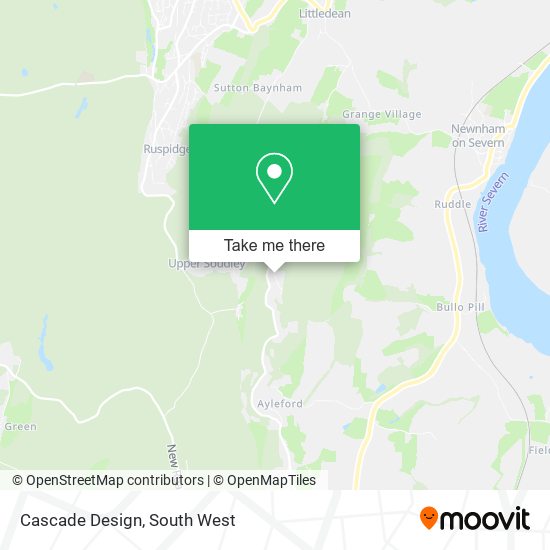 Cascade Design map
