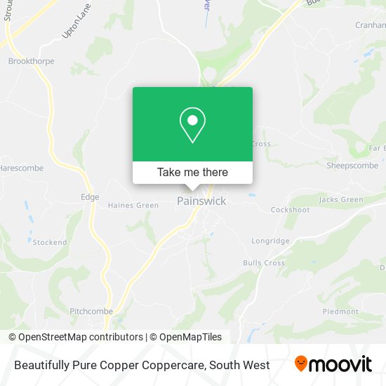 Beautifully Pure Copper Coppercare map