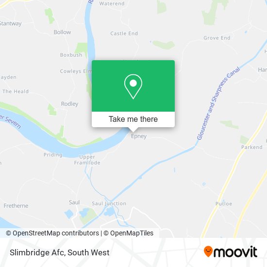 Slimbridge Afc map