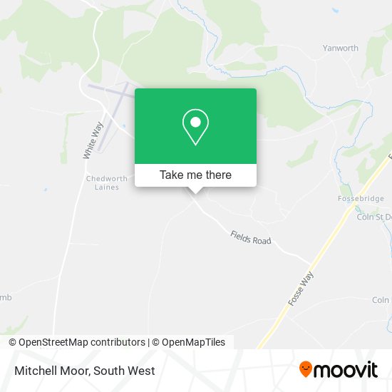 Mitchell Moor map