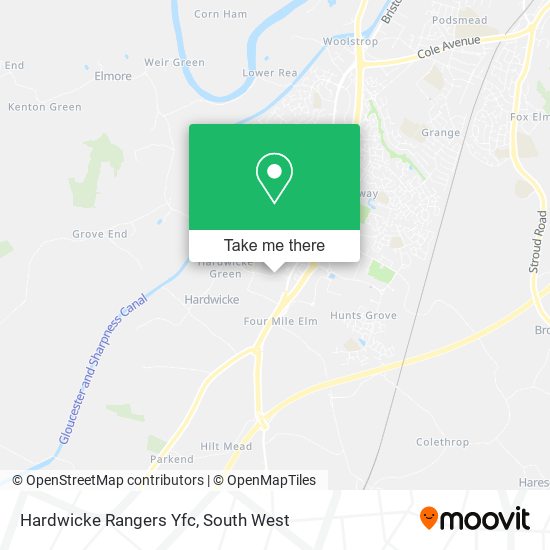 Hardwicke Rangers Yfc map