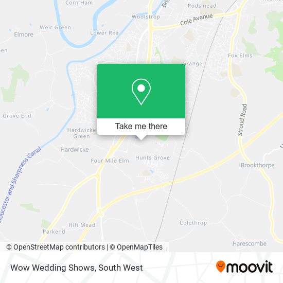 Wow Wedding Shows map