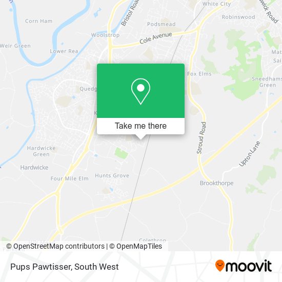 Pups Pawtisser map