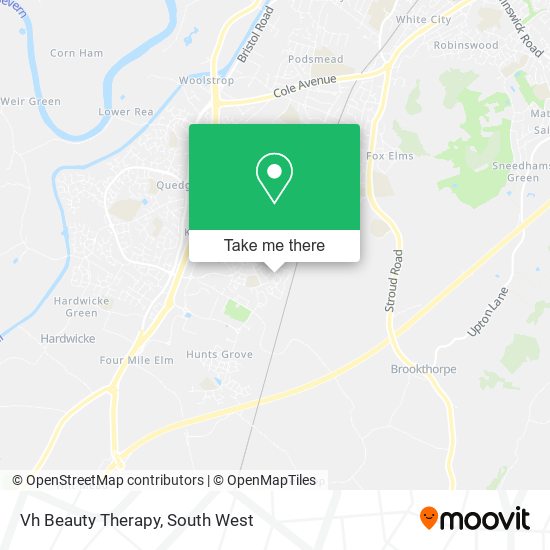 Vh Beauty Therapy map