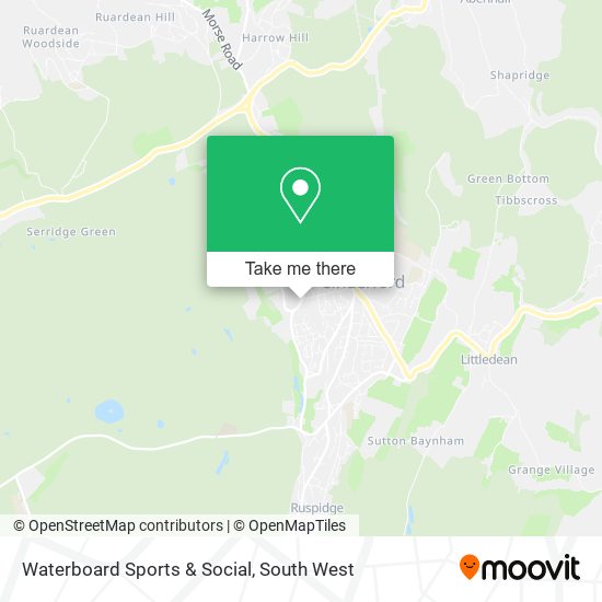 Waterboard Sports & Social map