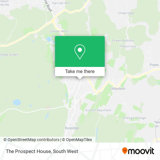 The Prospect House map