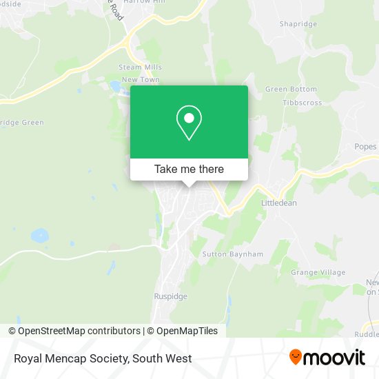 Royal Mencap Society map