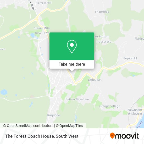 The Forest Coach House map