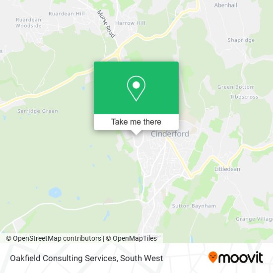 Oakfield Consulting Services map