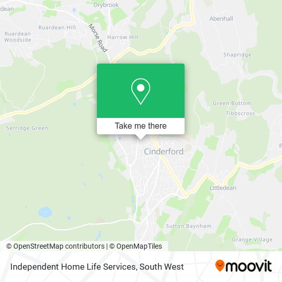 Independent Home Life Services map
