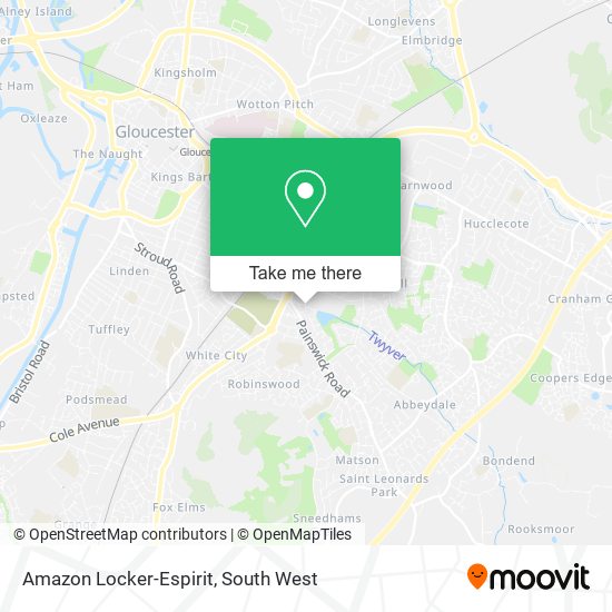Amazon Locker-Espirit map