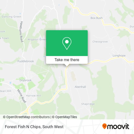 Forest Fish N Chips map