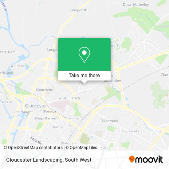 Gloucester Landscaping map