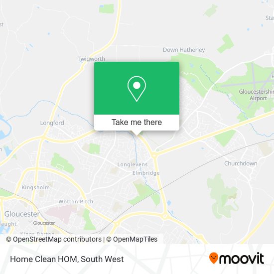 Home Clean HOM map