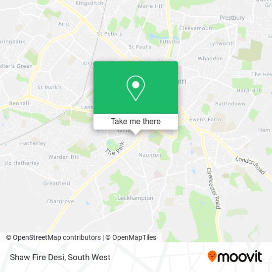 Shaw Fire Desi map
