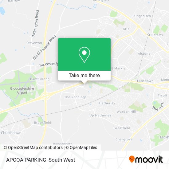 APCOA PARKING map