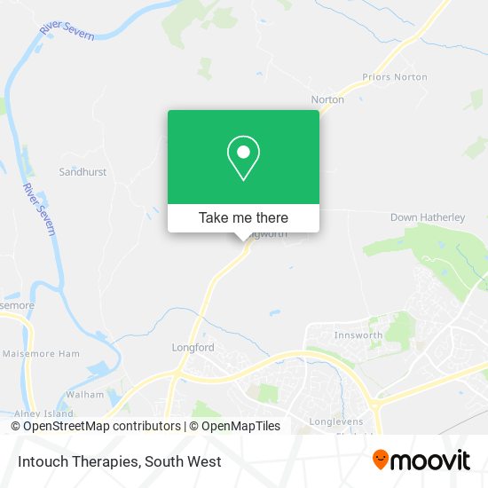 Intouch Therapies map