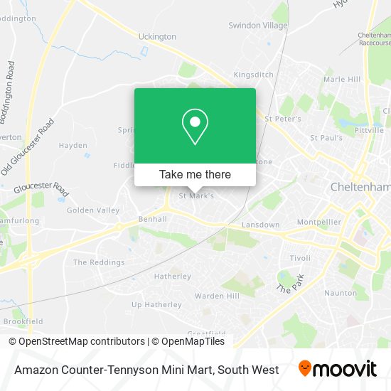 Amazon Counter-Tennyson Mini Mart map