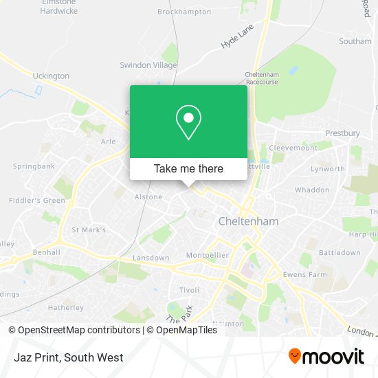 Jaz Print map