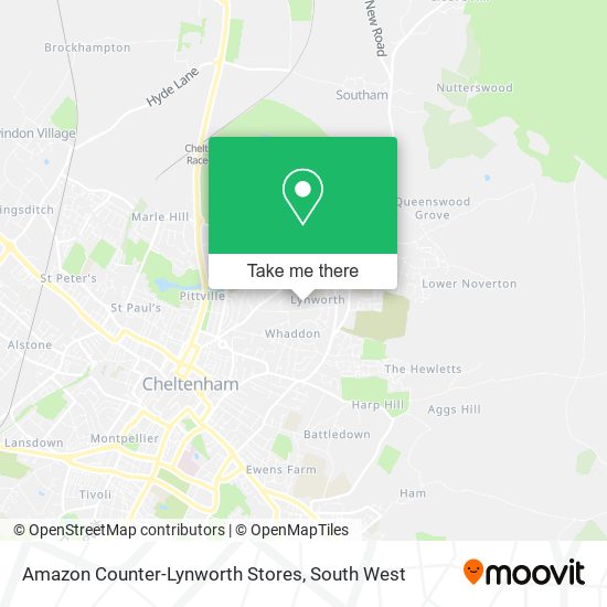 Amazon Counter-Lynworth Stores map