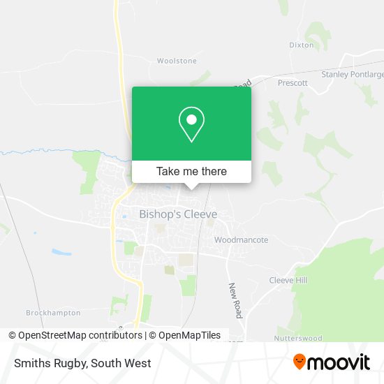 Smiths Rugby map