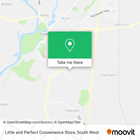 Little and Perfect Convenience Store map