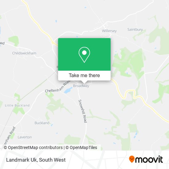 Landmark Uk map