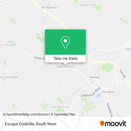 Escape Coalville map