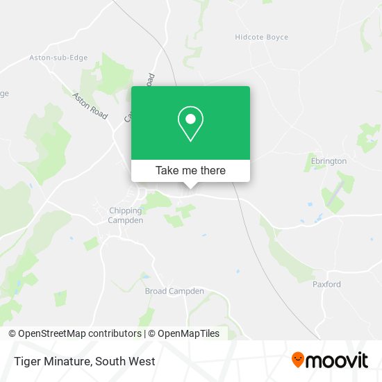 Tiger Minature map